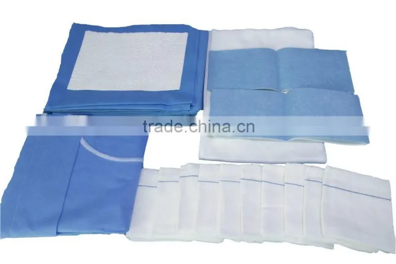 Nonwoven SMS Disposable Sterile Surgical Drape Extremity Pack