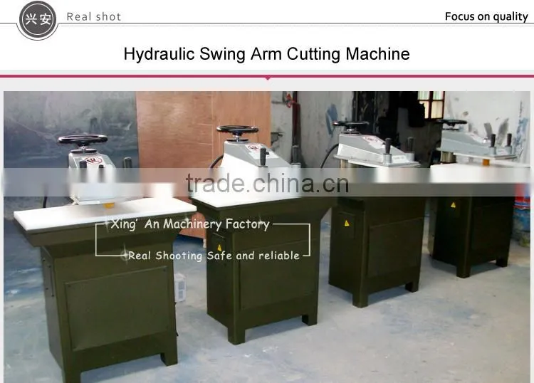 Hydraulic Swing Arm Cutting Machine For foam