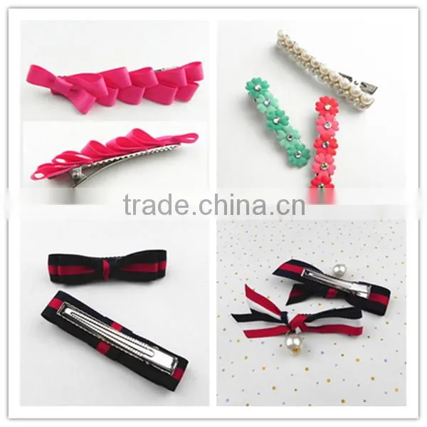OEM wholesale women plain hair barrette