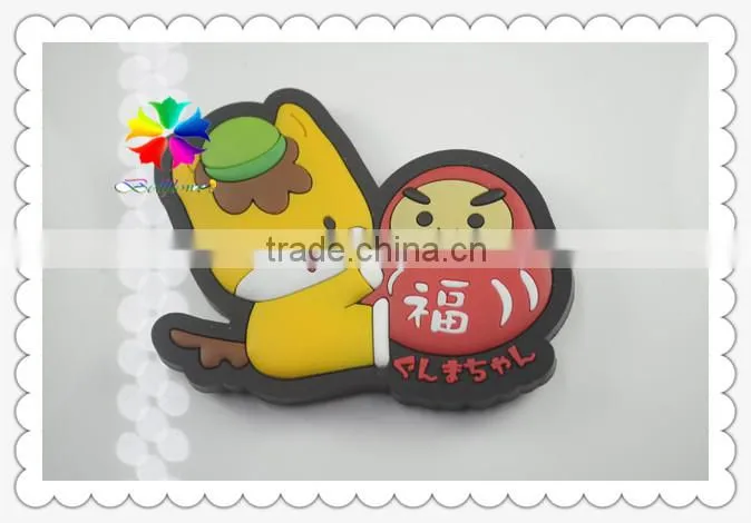 PVC keychain cartoon cat,PVC cat cartoon keychain