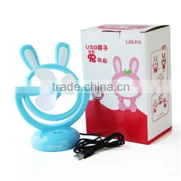 Rechargeable portable usb mini fan