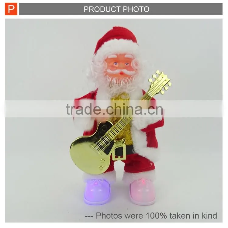 Kids toy electric christmas man santa with music