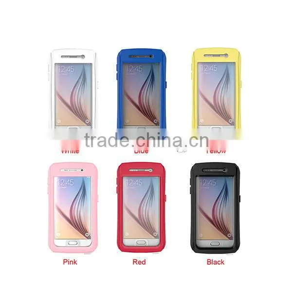 For Samsung Galaxy S6 Edge S6 Case Waterproof Shockproof With Button