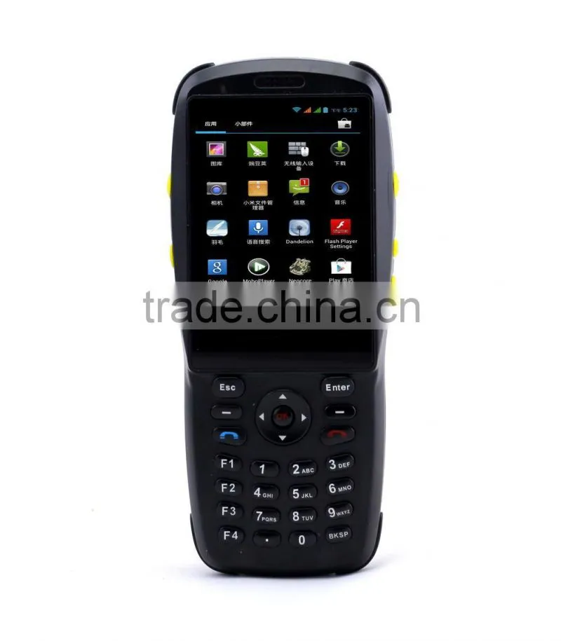 Handheld Industrial Android PDA Support RFID Reader,1D / 2D Barcode Scanner,GPRS,3G,Wifi,Bluetooth,Camera