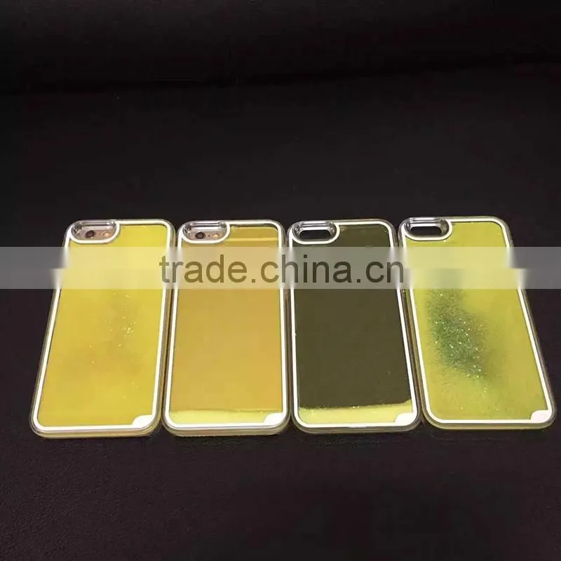 for iphone 6/7 clear quicksand case