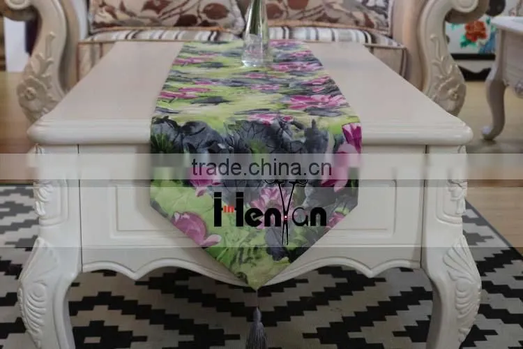 wholesale custom sequin bamboo table runner