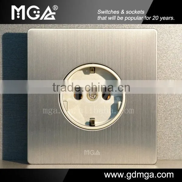 schuko socket & wall mounted power outlet socket