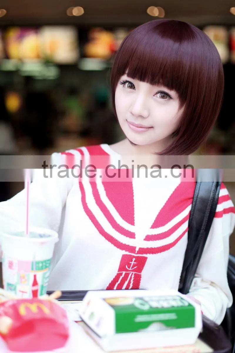 Japanese fashion can dye synthetic wig