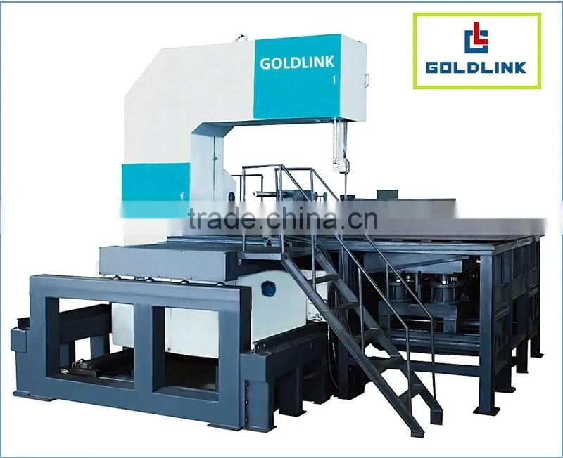 Goldlink metal cut vertical band saw machine