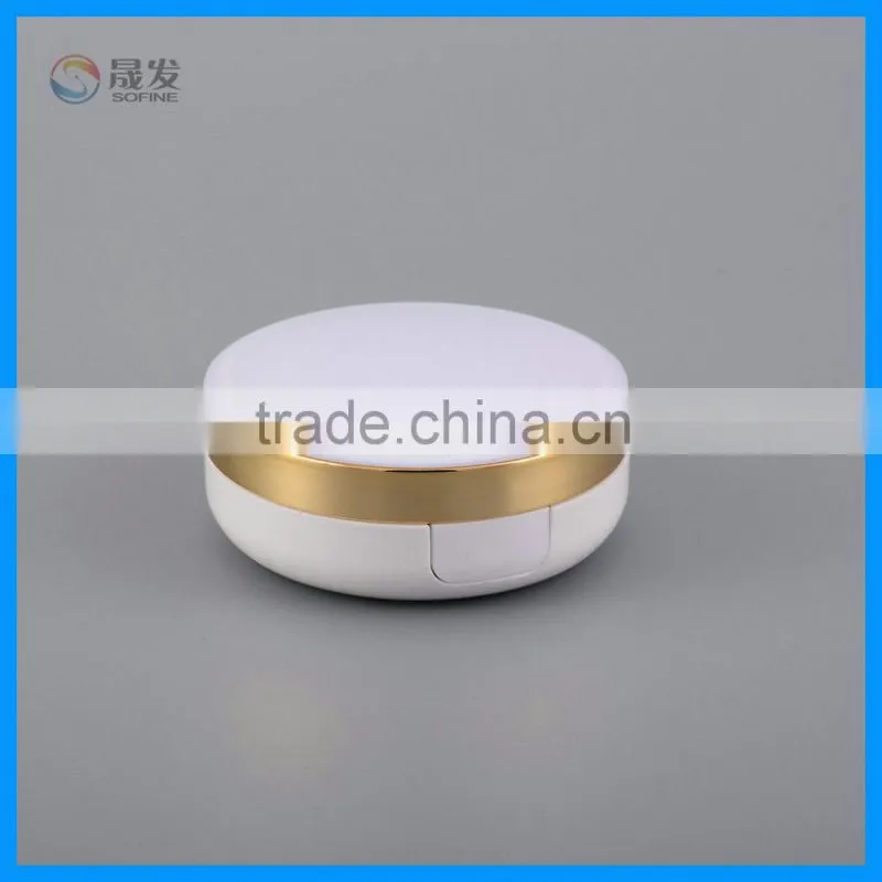 Air Cushion BB Cream Case/ Powder plastic box for CC cream with mirror