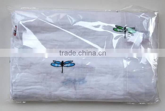 customized pattern baby muslin blanket baby bath towel