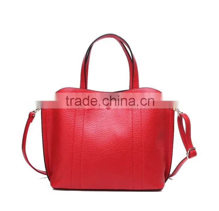 BSCI factory Ladies fashion handbag tote bag