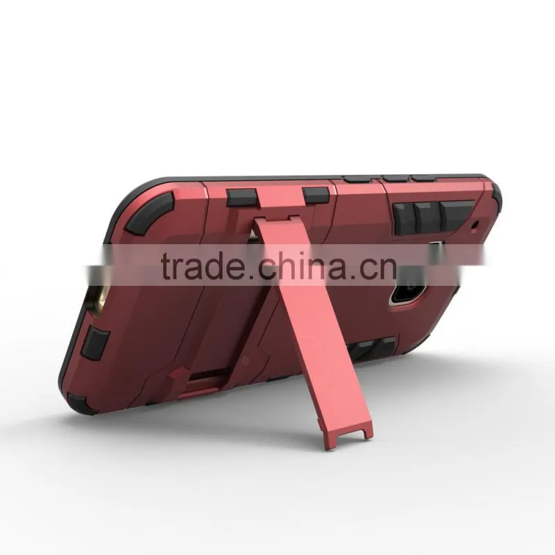 for HTC one M9 kickstand armor case