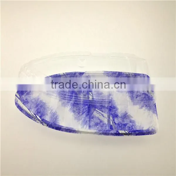 Disposable plastic food packing tray/plastic tray/plastic boat tray for fish, sushi, salad
