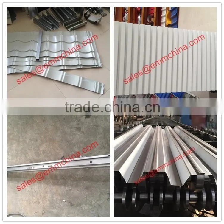EMM-8-10 tile cold steel roll forming machine