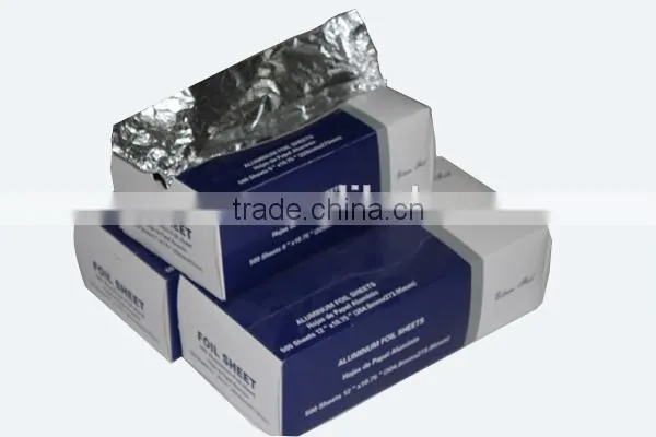 Recyclable Household Durable 12"x10.75" Aluminum Foil Pop-Up Sheets 500 Pack