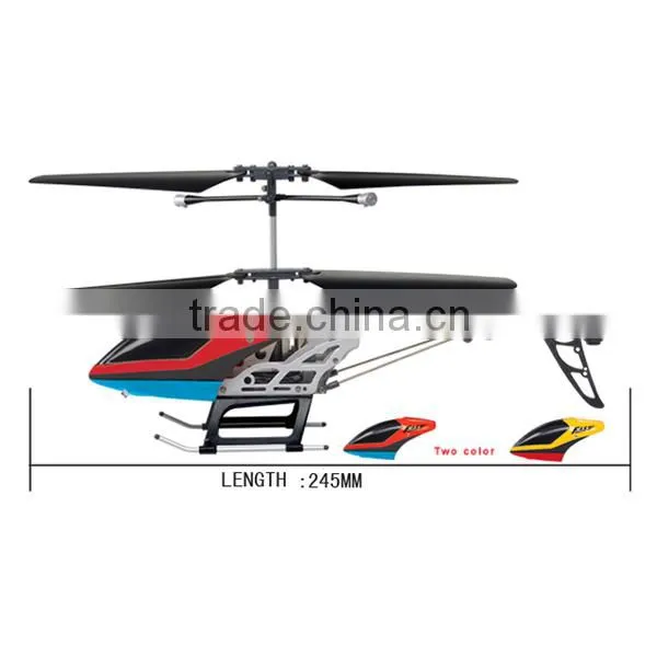 3.5 channel infrared shooting rc helicopter with gyro & gun