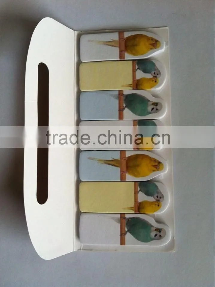 Colorful paper memo cube with pen holder