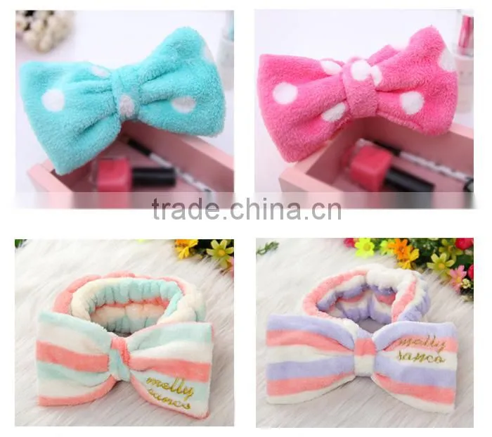 2014 fashionable new design cotton wash headscarf for washing convenience