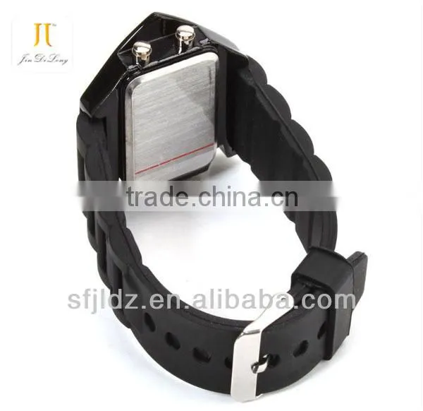 New fashion colorful aircraft shape sports led digital display watch waterproof smart watch
