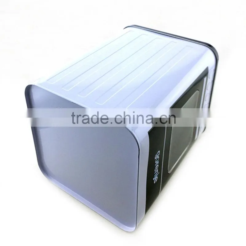 dongguan professional oem washer shaped tin box , tin box square window