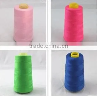 the best price for polyester color yarn , 100% polyester yarn sewin thread , ring spun yarn