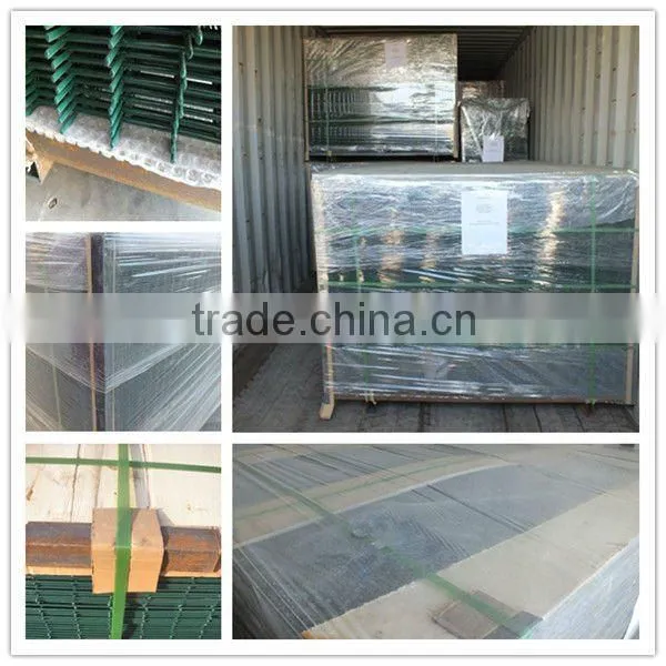galvanized and pvc coated mesh fence