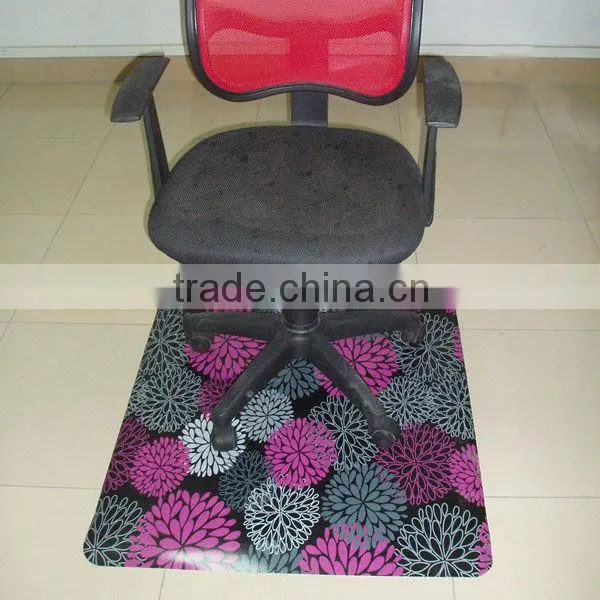 Printed chair mat