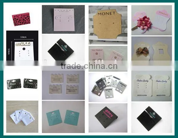 Custom Paper Necklace Packing Card Jewelry Packing Card For Neckalce,Anklet
