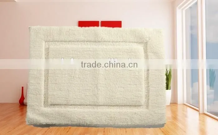 Polyester anti-slip floor mat area rug