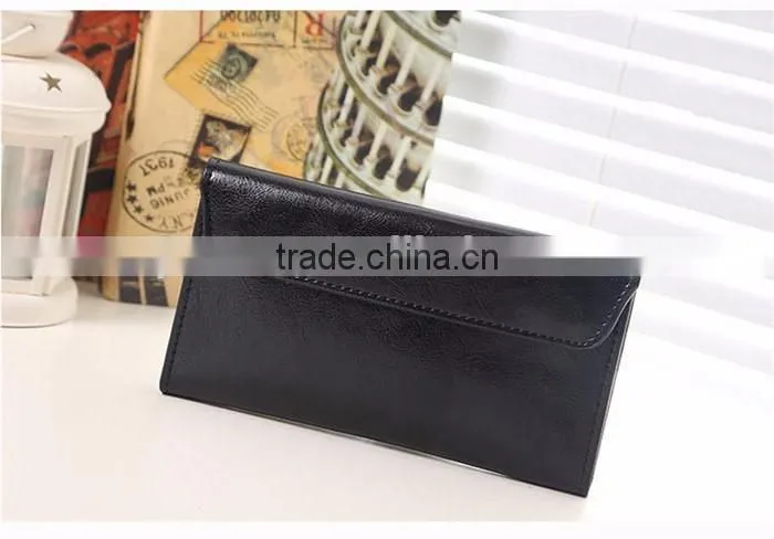 Custom Leather Currency Wallet Purses Jranter Brand Names Women Wallet