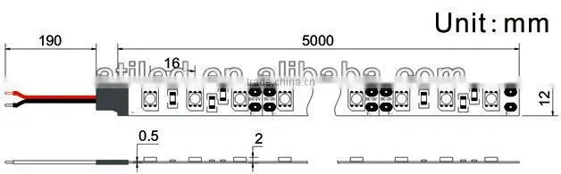 5050 warm white outdoor led strip light for Christmas sale