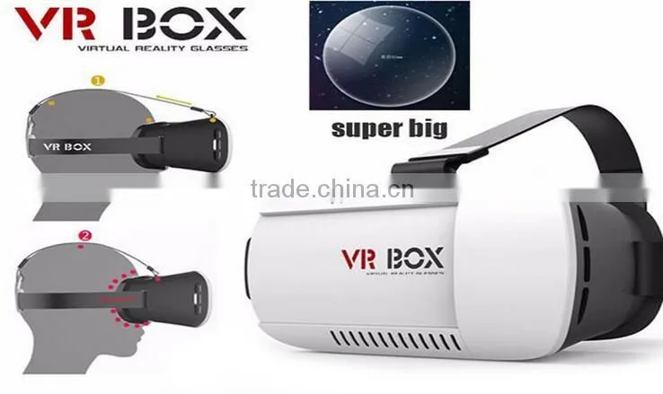 VR BOX Version 3D Virtual Reality VR Glasses Headset Smart Phone 3D Private Theater for 4.7 - 6.0 inches Smartphone