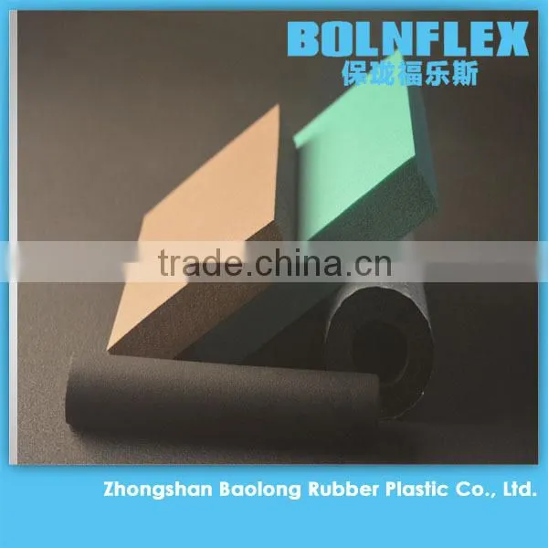 Heat Insulation Material Rubber plastic foam heating insulation