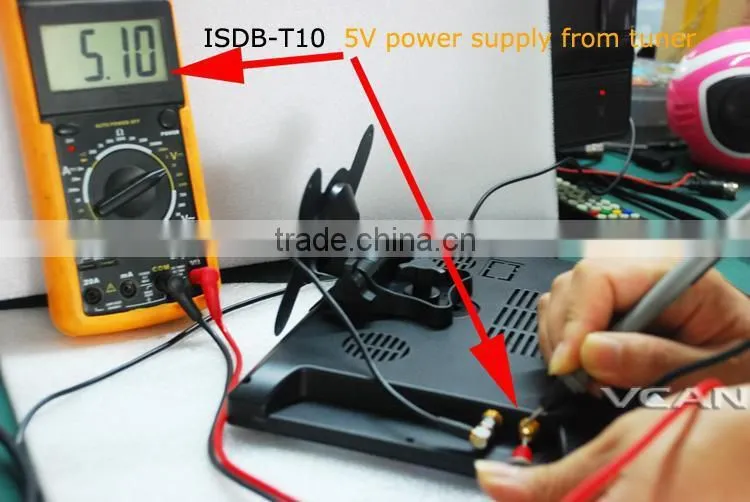 ISDB-T10 10.1 Inch Full Seg Digital TV Receiver