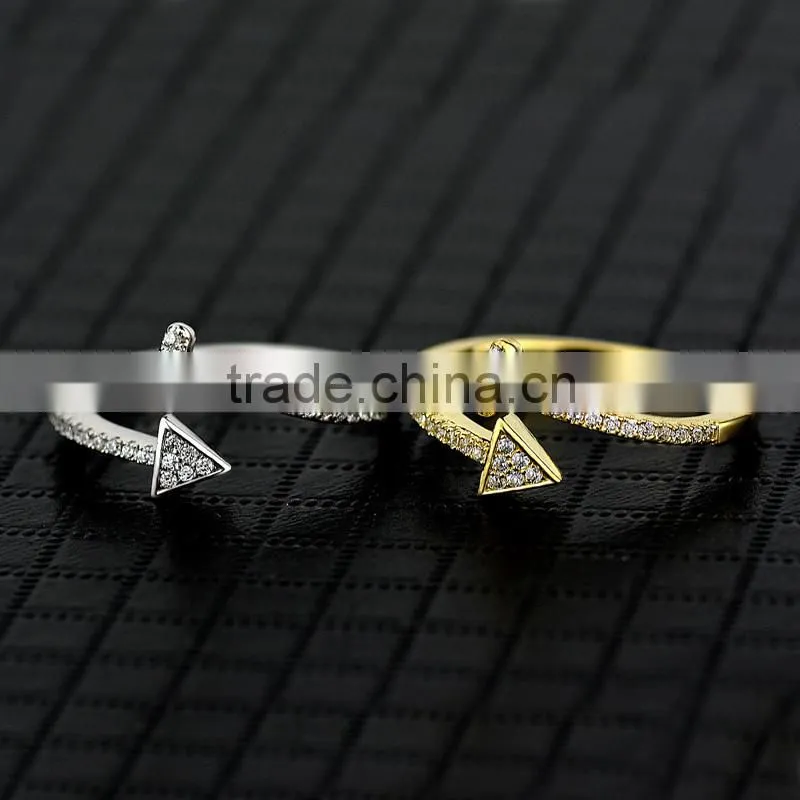Unisex lovers rings, gothic wedding rings, silver and gold ring