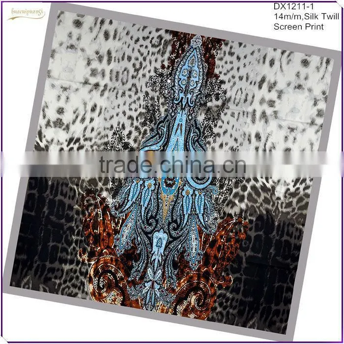 2014 Fashion Silk Leopard Scarves