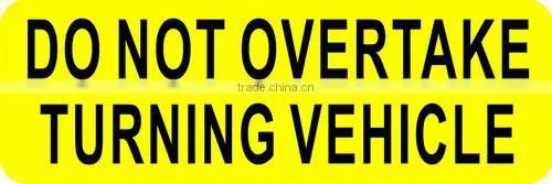 aluminum sign panel,this road marking warns,transport dangerous goods