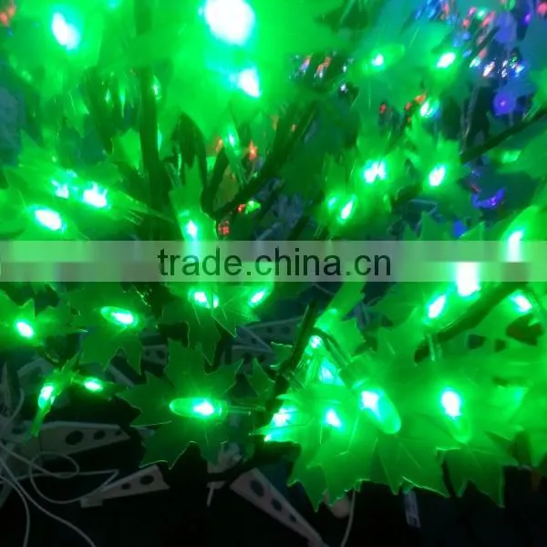 nwe 2014 artificial cherry blossom artificial tree led tree for garden christmas lights tree light
