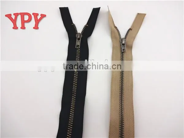 Eco-friendly metal zipper #3 C/E