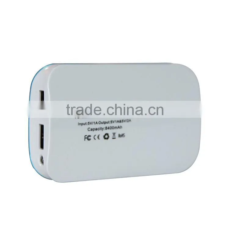 Rechargeable mobile charger ,6000mah li-polymer battery power bank for sale