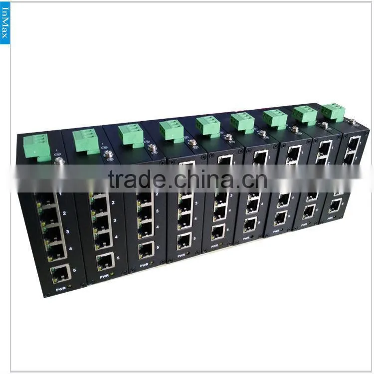 5 Port 10/100Mbps ethernet network industrial switch for Smart grid i305B