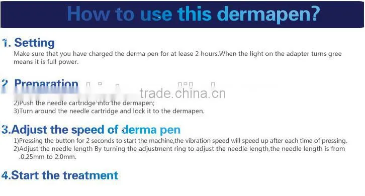 GTO Microneedle System Dr Pen Meso Needle Pen