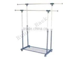 clothes hanging rail/Heavy duty single pole hanger