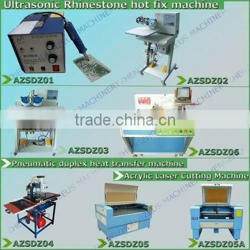 Semi-automatic hot fix rhinestone sequin machine