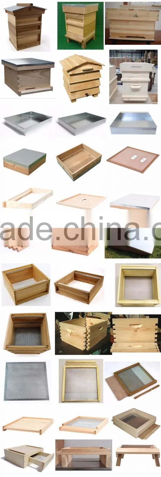 Beekeeping tool plastic bee rearing system "Hair Roller" Queen Cage