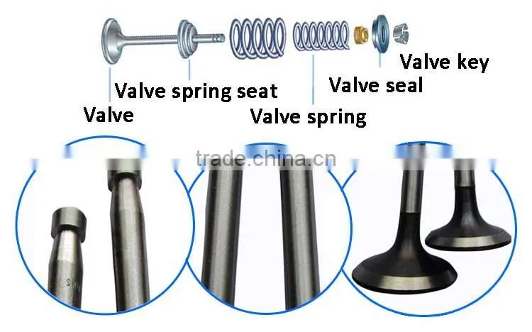 Diesel engine valve manufacturer supply KM130 engine valve