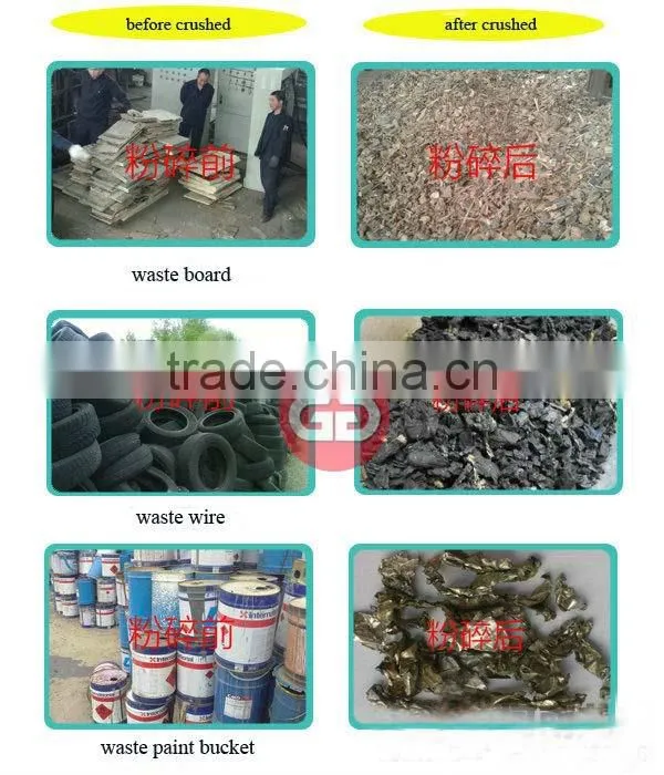 biomass wood chipper machine industrial waste pallet shredder chipper