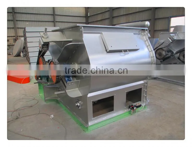 Manufacture CE approved animal and poultry feed mixer machine with high output