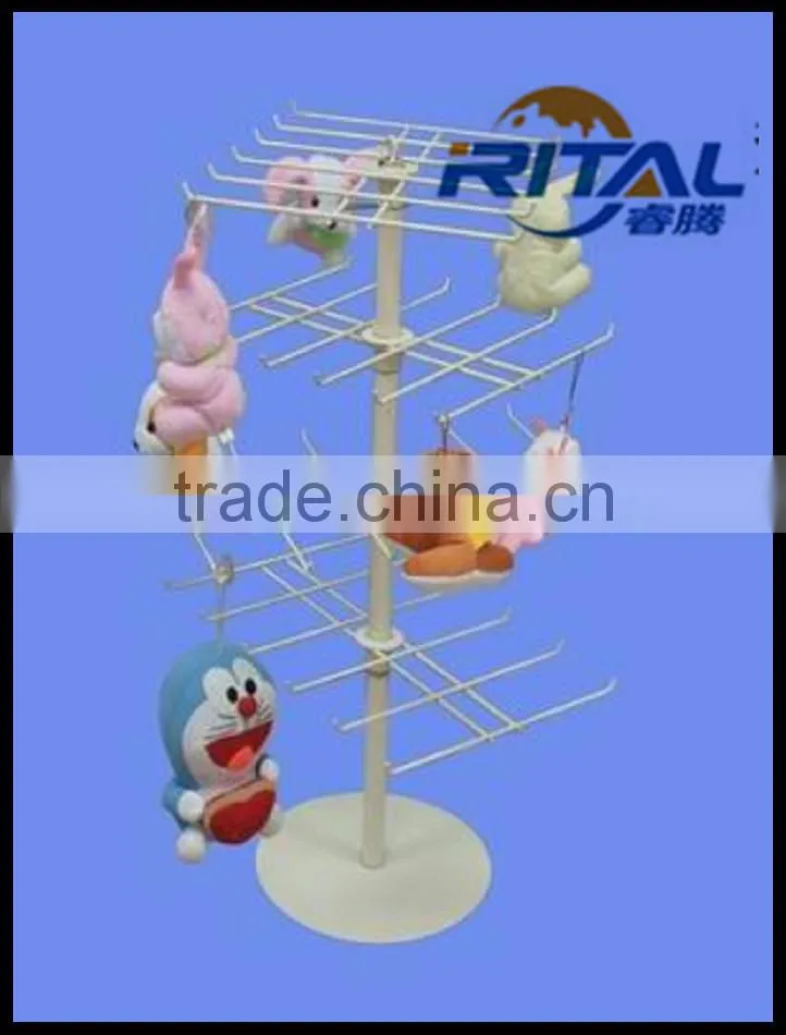 Metal Material Custom tabletop greeting card display racks/collapsible greeting card rack display